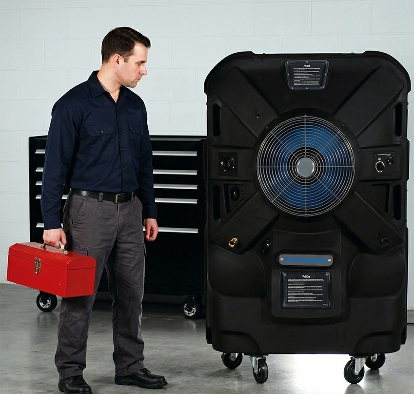 Delegado Electric technician providing premium heating, ventilation, air conditioning, and electrical service